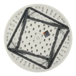 Lifetime Round Folding Table, 46" Plastic, Almond - 2968 -Zown Shop 1259203