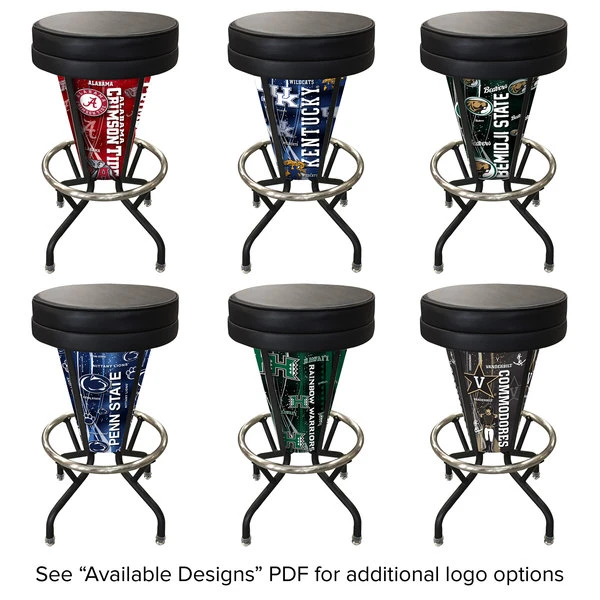 Holland Bar Stool NCAA Logo Indoor / Outdoor LED Bar Stool 2 Holland Bar Stool NCAA Logo Indoor / Outdoor LED Bar Stool - Image 2
