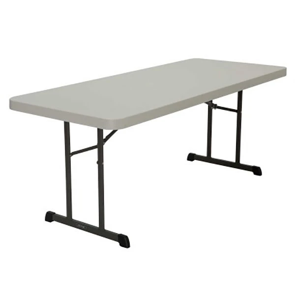 Lifetime 880249 30" X 72" Rectangular Almond Professional-Grade Plastic Folding Table - 18/Pack 1 Lifetime 880249 30" X 72" Rectangular Almond Professional-Grade Plastic Folding Table - 18/Pack
