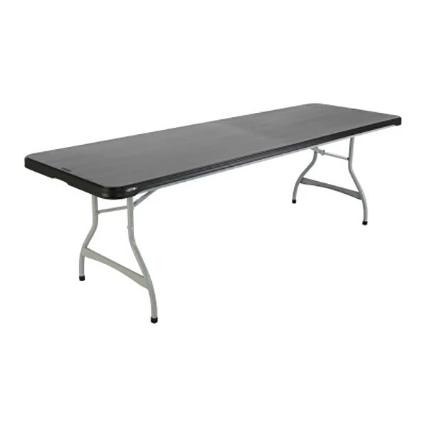 Lifetime 880462 30" X 96" Rectangular Black Plastic Nesting Folding Table - 27/Pack 1 Lifetime 880462 30" X 96" Rectangular Black Plastic Nesting Folding Table - 27/Pack