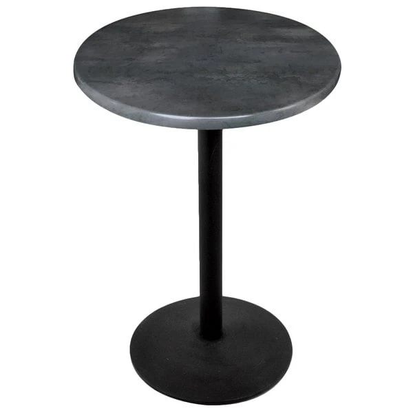 Holland Bar Stool OD214-2242BWOD30RBlkStl 30" Round Black Steel Laminate Outdoor / Indoor Bar Height Table With Round Base 1 Holland Bar Stool OD214-2242BWOD30RBlkStl 30" Round Black Steel Laminate Outdoor / Indoor Bar Height Table With Round Base