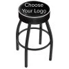 Holland Bar Stool NCAA Logo Single Ring Swivel Bar Stool With 4" Padded Seat