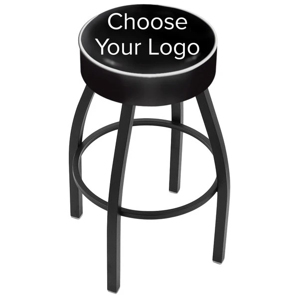 Holland Bar Stool NCAA Logo Single Ring Swivel Bar Stool With 4" Padded Seat 1 Holland Bar Stool NCAA Logo Single Ring Swivel Bar Stool With 4" Padded Seat