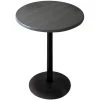 Holland Bar Stool OD214-2230BWOD36RChar 36" Round Charcoal Outdoor / Indoor Standard Height Table With Round Base
