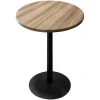 Holland Bar Stool OD214-2230BWOD36RNat 36" Round Natural Outdoor / Indoor Standard Height Table With Round Base