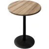 Holland Bar Stool OD214-2236BWOD30RNat 30" Round Natural Outdoor / Indoor Counter Height Table With Round Base