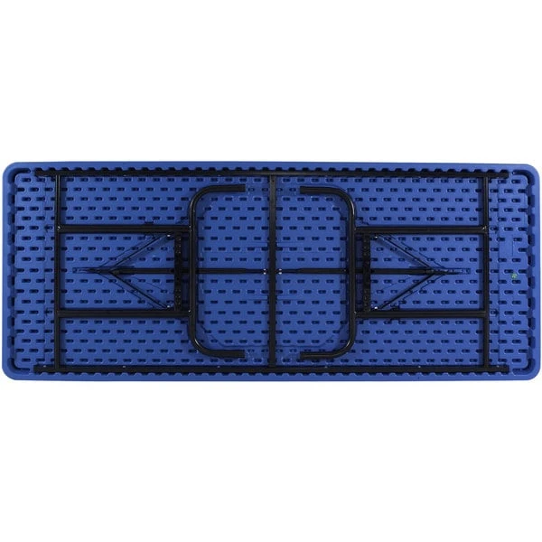 National Public Seating NPS Adjustable Folding Table, 30" X 72" Plastic, Blue - BTA-3072-04 2 National Public Seating NPS Adjustable Folding Table, 30" X 72" Plastic, Blue - BTA-3072-04 - Image 2