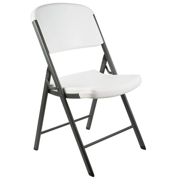 Lifetime 2802 White Contoured Folding Chair 2 Lifetime 2802 White Contoured Folding Chair - Image 2