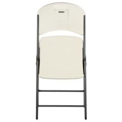 Lifetime 2803 Almond Contoured Folding Chair -Zown Shop 1492066