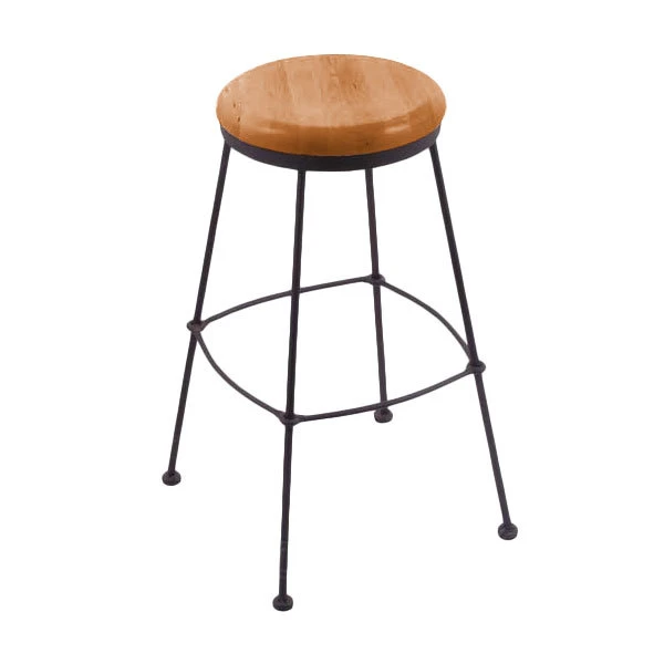 Holland Bar Stool 303025BWMedOak Black Wrinkle Steel Counter Height Stool With Medium Oak Wood Seat 1 Holland Bar Stool 303025BWMedOak Black Wrinkle Steel Counter Height Stool With Medium Oak Wood Seat