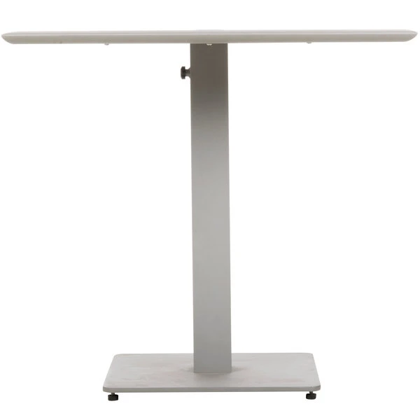 BFM Seating South Beach 36" X 36" Outdoor / Indoor Square Tabletop And Table Base With Umbrella Hole 2 BFM Seating South Beach 36" X 36" Outdoor / Indoor Square Tabletop And Table Base With Umbrella Hole - Image 2