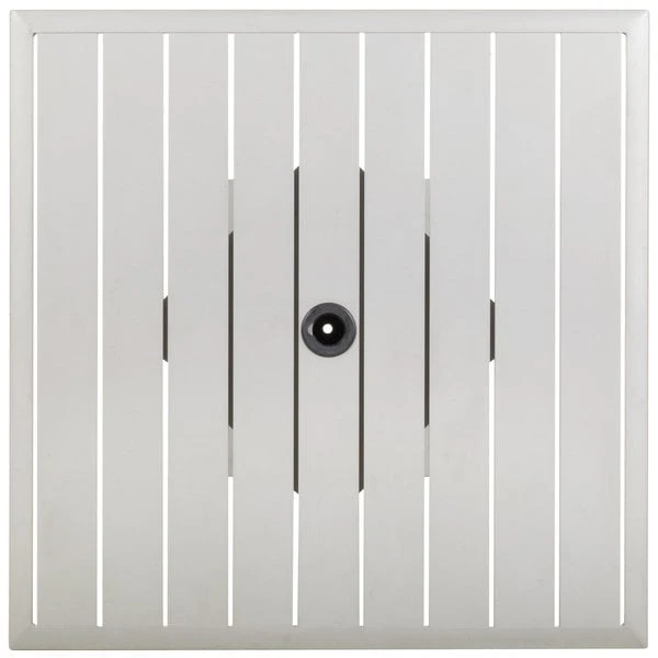 BFM Seating South Beach 36" X 36" Outdoor / Indoor Square Tabletop And Table Base With Umbrella Hole 3 BFM Seating South Beach 36" X 36" Outdoor / Indoor Square Tabletop And Table Base With Umbrella Hole - Image 3