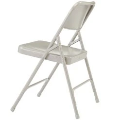 National Public Seating 202 Gray Premium Metal Folding Chair 5 National Public Seating 202 Gray Premium Metal Folding Chair -Zown Shop 1713741