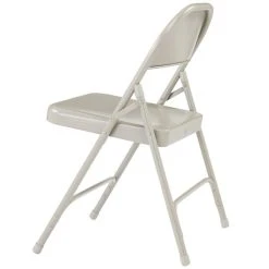 National Public Seating 52 Gray Metal Folding Chair 5 National Public Seating 52 Gray Metal Folding Chair -Zown Shop 1723554