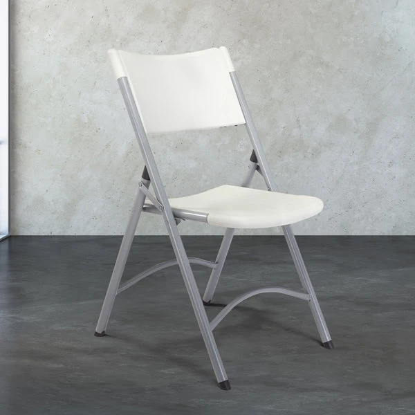 National Public Seating 602 Textured Gray Steel Folding Chair With Speckled Gray Blow Molded Plastic Back And Seat 1 National Public Seating 602 Textured Gray Steel Folding Chair With Speckled Gray Blow Molded Plastic Back And Seat