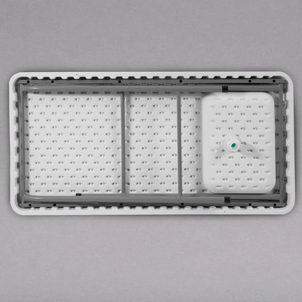 Flash Furniture DAD-PYZ-116-GG 23" X 45" Rectangular White Granite Plastic Folding Table With Sink And Faucet 5 Flash Furniture DAD-PYZ-116-GG 23" X 45" Rectangular White Granite Plastic Folding Table With Sink And Faucet - Image 5