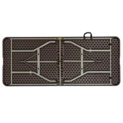 Flash Furniture DAD-FT-180Z-GG 29" X 71" Rectangular Brown Rattan Plastic Bi-Fold Folding Table -Zown Shop 1734323