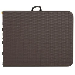 Flash Furniture DAD-FT-180Z-GG 29" X 71" Rectangular Brown Rattan Plastic Bi-Fold Folding Table -Zown Shop 1734324