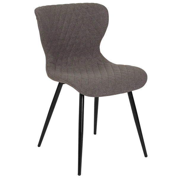 Flash Furniture LF-9-07A-GRY-F-GG Bristol Contemporary Gray Fabric Upholstered Chair 1 Flash Furniture LF-9-07A-GRY-F-GG Bristol Contemporary Gray Fabric Upholstered Chair