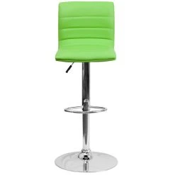 Flash Furniture CH-92023-1-GRN-GG Green Vinyl Contemporary Adjustable Height Barstool 5 Flash Furniture CH-92023-1-GRN-GG Green Vinyl Contemporary Adjustable Height Barstool -Zown Shop 1820795