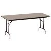 Correll 24" X 48" Savannah Sand Finish Premium Laminate 3/4" High Pressure Heavy-Duty Folding Table