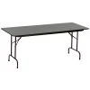 Correll 36" X 96" Montana Granite Finish Premium Laminate 3/4" High Pressure Heavy-Duty Folding Table
