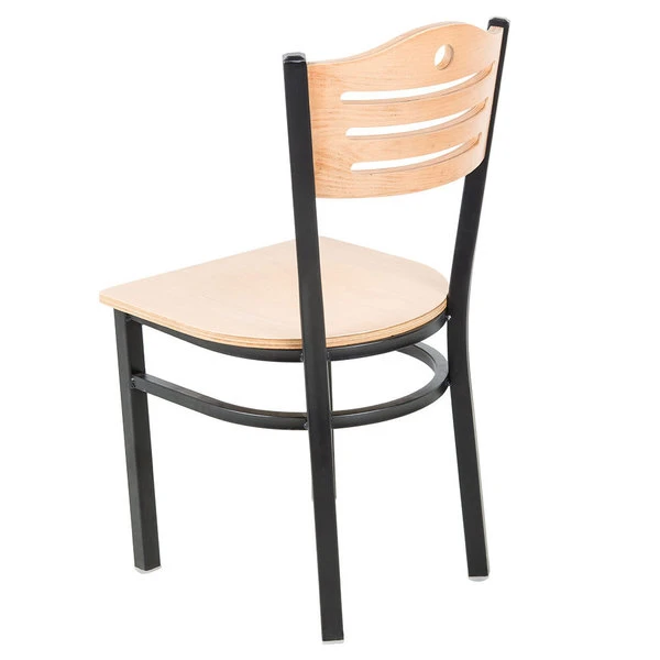 Lancaster Table & Seating Natural Finish Bistro Dining Chair 3 Lancaster Table & Seating Natural Finish Bistro Dining Chair - Image 3