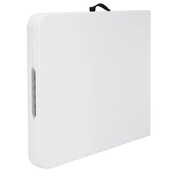Lifetime 4534 60" X 28" White Granite Plastic Light-Duty Fold-In-Half Table 3 Lifetime 4534 60" X 28" White Granite Plastic Light-Duty Fold-In-Half Table - Image 3