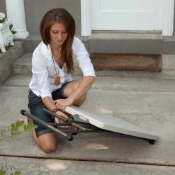 Lifetime 28240 30" X 20" Almond Personal Folding Table -Zown Shop 1915084