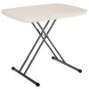 Lifetime 28240 30" X 20" Almond Personal Folding Table