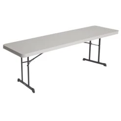 Lifetime 80127 96" X 30" Putty Professional-Grade Plastic Folding Table