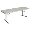 Lifetime 480127 96" X 30" Putty Professional-Grade Plastic Folding Table - 4/Pack