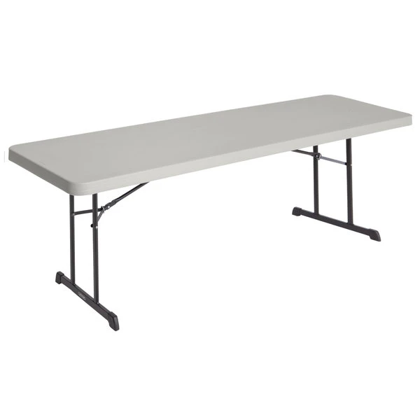 Lifetime 480127 96" X 30" Putty Professional-Grade Plastic Folding Table - 4/Pack 1 Lifetime 480127 96" X 30" Putty Professional-Grade Plastic Folding Table - 4/Pack