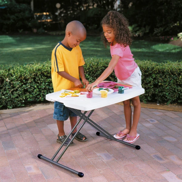 Lifetime 28241 30" X 20" White Personal Folding Table 1 Lifetime 28241 30" X 20" White Personal Folding Table