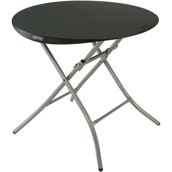 Lifetime 80351 33" Black Round Folding Table 1 Lifetime 80351 33" Black Round Folding Table