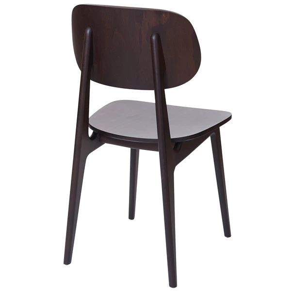 BFM Seating Emma Dark Walnut Side Chair 2 BFM Seating Emma Dark Walnut Side Chair - Image 2