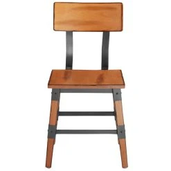 Lancaster Table & Seating Rustic Industrial Dining Side Chair With Antique Natural Finish 7 Lancaster Table & Seating Rustic Industrial Dining Side Chair With Antique Natural Finish -Zown Shop 1930466