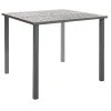 BFM Seating Daytona 36" X 36" Dining Table With Umbrella Hole