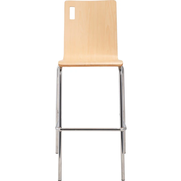 National Public Seating BCS22 Bushwick Series Natural Finish Bar Height Cafe Chair 3 National Public Seating BCS22 Bushwick Series Natural Finish Bar Height Cafe Chair - Image 3