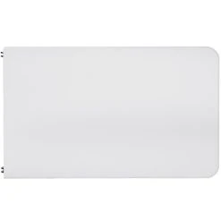 Bridgeport Essentials C778BP14WSL1X 96" X 30" White Resin Fold-In-Half Blow Molded Table With Steel Powder Coated Frame 5 Bridgeport Essentials C778BP14WSL1X 96" X 30" White Resin Fold-In-Half Blow Molded Table With Steel Powder Coated Frame -Zown Shop 2091374