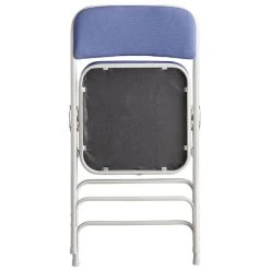 Lancaster Table & Seating Blue Fabric Folding Chair With 2" Padded Seat 9 Lancaster Table & Seating Blue Fabric Folding Chair With 2" Padded Seat -Zown Shop 2094571