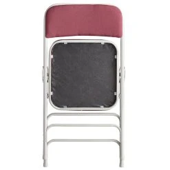 Lancaster Table & Seating Burgundy Fabric Folding Chair With 2" Padded Seat 9 Lancaster Table & Seating Burgundy Fabric Folding Chair With 2" Padded Seat -Zown Shop 2094575
