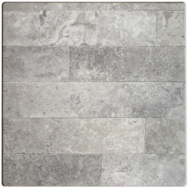 LT&S Excalibur Lancaster Table & Seating Excalibur 36" X 36" Square Dining Height Table With Textured Toscano Finish And Cross Base Plate 3 LT&S Excalibur Lancaster Table & Seating Excalibur 36" X 36" Square Dining Height Table With Textured Toscano Finish And Cross Base Plate - Image 3