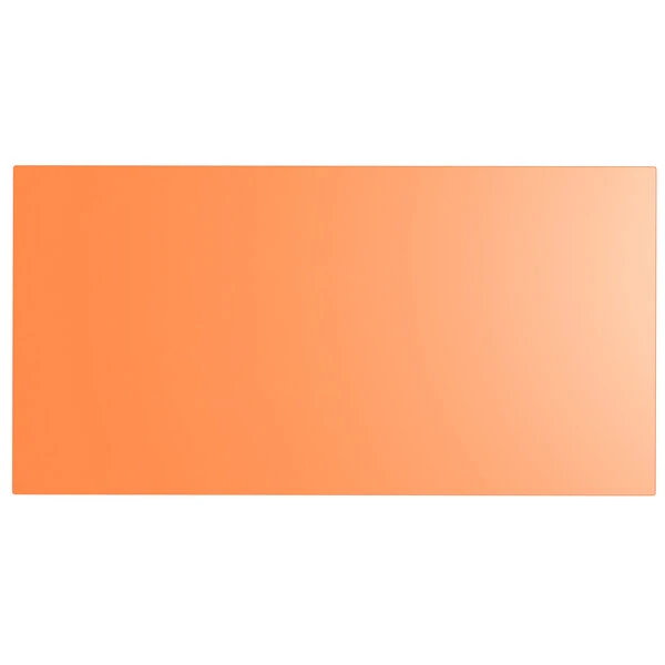 LT&S Alloy Series Lancaster Table & Seating Alloy Series 63" X 32" Orange Dining Height Outdoor Table With 6 Industrial Cafe Chairs 5 LT&S Alloy Series Lancaster Table & Seating Alloy Series 63" X 32" Orange Dining Height Outdoor Table With 6 Industrial Cafe Chairs - Image 5