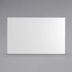 LT&S Alloy Series Lancaster Table & Seating Alloy Series 48" X 30" Rectangle White Dining Height Outdoor Table With 4 Industrial Cafe Chairs -Zown Shop 2135620