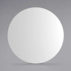 LT&S Alloy Series Lancaster Table & Seating Alloy Series 30" Round White Outdoor Bar Height Table With 4 Metal Cafe Bar Stools -Zown Shop 2136232