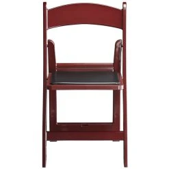 Lancaster Table & Seating Mahogany Resin Folding Chair With Vinyl Seat 8 Lancaster Table & Seating Mahogany Resin Folding Chair With Vinyl Seat -Zown Shop 2173571