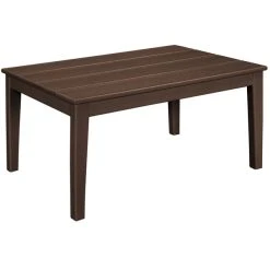 POLYWOOD Newport 22" X 36" Mahogany Coffee Table