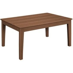 POLYWOOD Newport 22" X 36" Teak Coffee Table