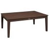 POLYWOOD Newport 28" X 42" Mahogany Coffee Table
